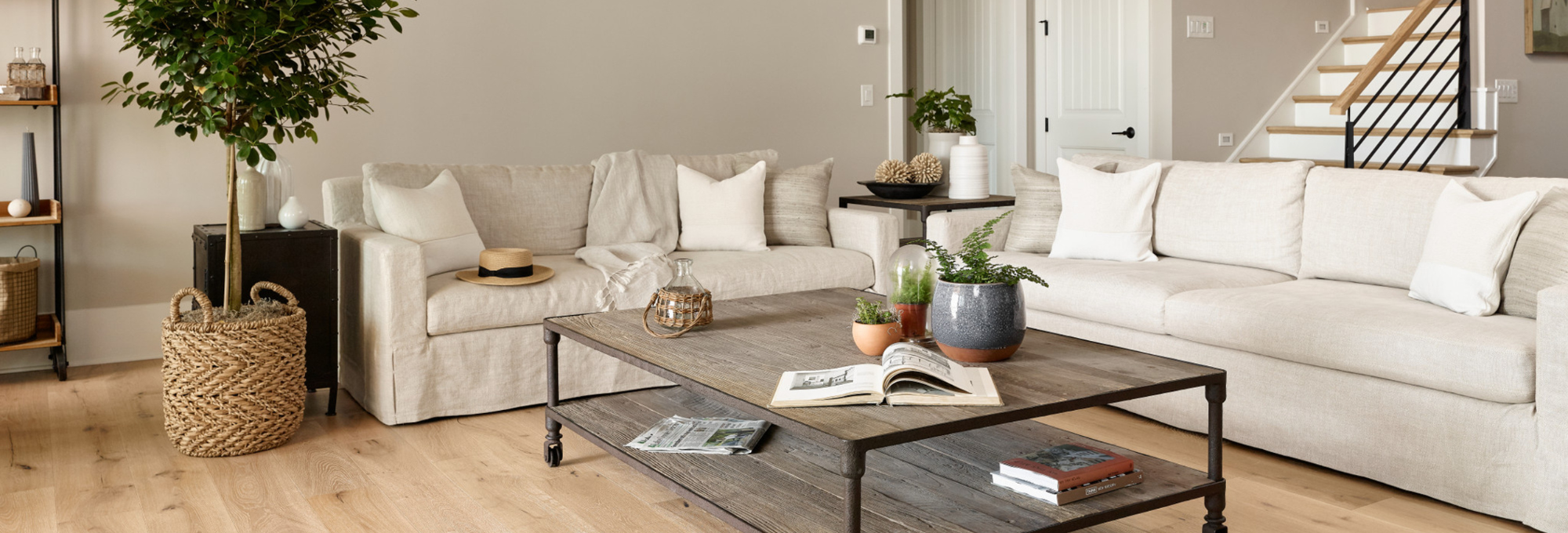 Interiorss with luxury vinyl plank flooring installed by Floors Alive, Inc in Bunnell, FL